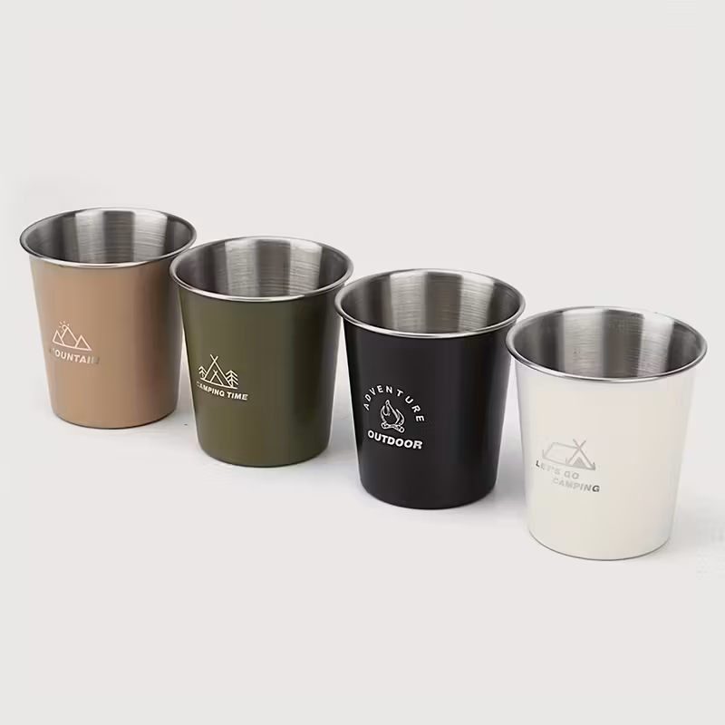 TAZA DE ACERO INDIVIDUALES 250ML