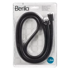 MANGUERA DUCHA 1,5M NEGRO