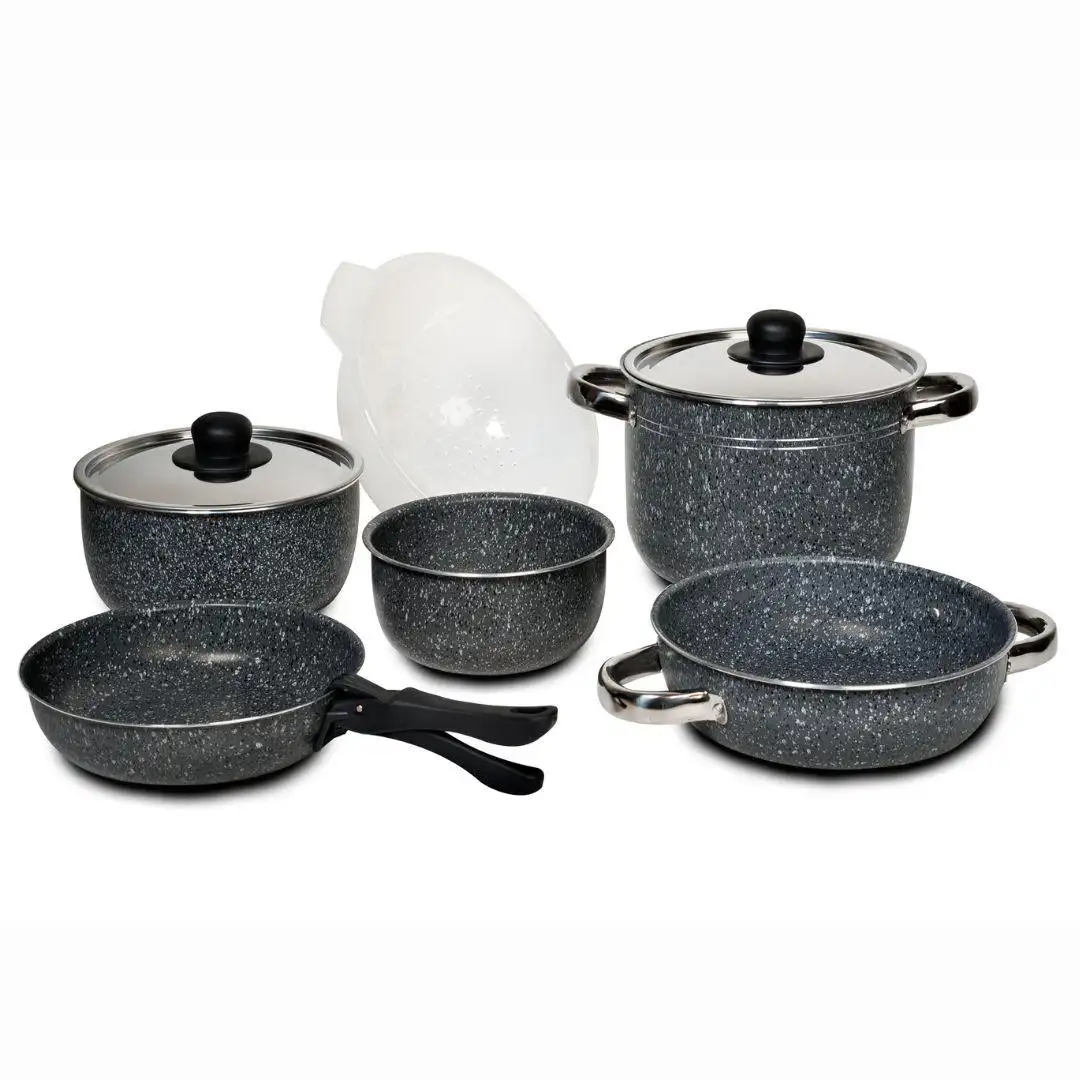 JUEGOS DE CAZUELAS STONE ROCK 22 PLUS