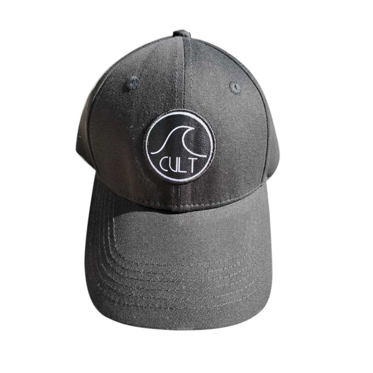 GORRO CULT TELA BASEBALL CAP NEGRA