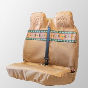 FUNDA CULT ASIENTOS DELANTEROS DOBLE AZTECBROWN