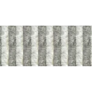 CORTINA TERCIOPELO 1200 X 1900 GRIS-BLANCO