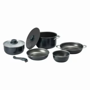 JUEGO DE CAZUELAS ALUMINIO NERA 22