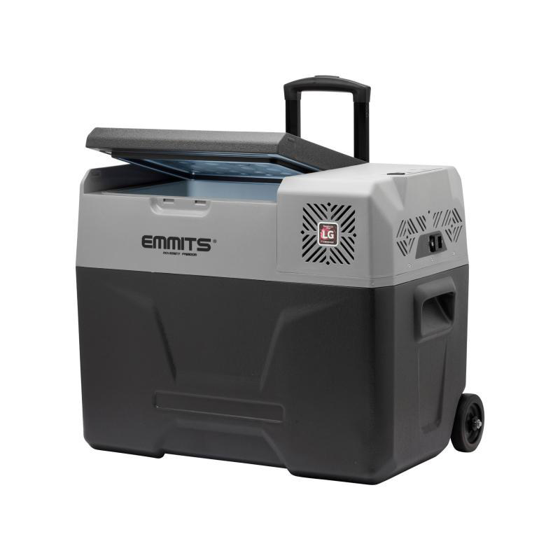 NEVERA EMMITS 40L COMPRESOR LG C. RUEDAS Y ASA TRANSPORTE 12,24/220V