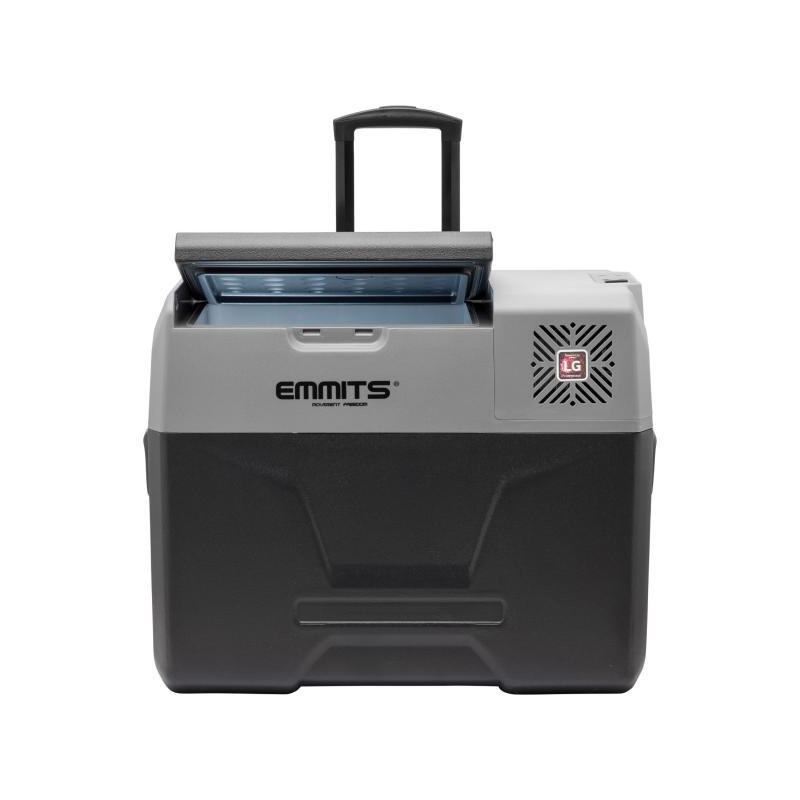 NEVERA EMMITS 40L COMPRESOR LG C. RUEDAS Y ASA TRANSPORTE 12,24/220V - Imagen 2