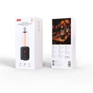ALTAVOZ CON LUZ PARA ACAMPADA NEGRO