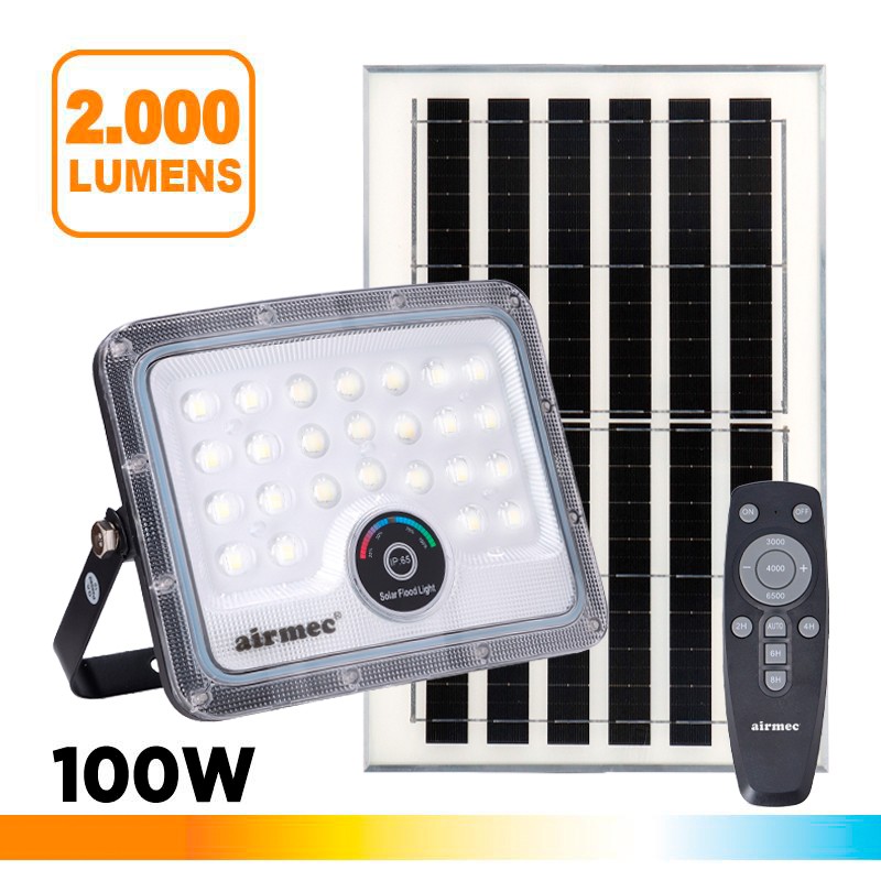 FOCO LED CURVO SOLAR
