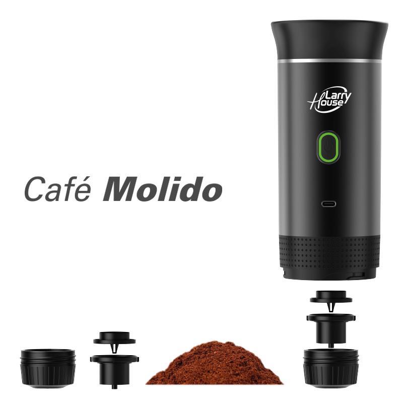 CAFETERA PORTATIL USB 3 EN 1 PORTA CAPSULA LARRYHOUSE - Imagen 4